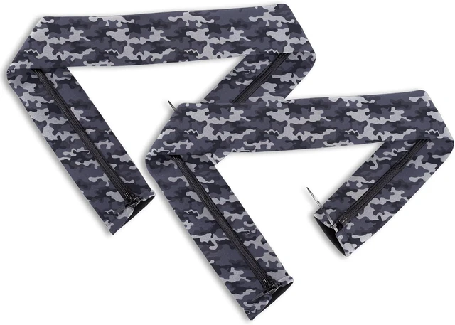 Main image of 2PCS 48-Inch Trolling Motor Cable Sleeve,Zippered Rigging Sleeve,Made of Neoprene Thick Trolling Motor Sleeve,Great for Cover Wire and Extension Cords (Camouflage Blue)