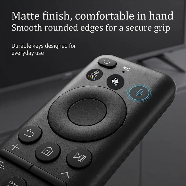 Alt view image 6 of 7 - New BN59-01480A TM2360E Solar Smart AI Voice Bluetooth Remote Control Replacement Remote for Samsung Smart TV Neo QLED 8K UHD Models - Solar Charging & Voice Control with Samsung 2023-2026 Models