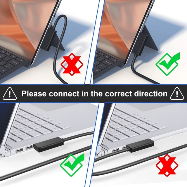 Alt view image 5 of 7 - for New MS Surface Dock Triple Display with Power Supply,12 in 1 Surface Pro Docking Station Dual 4K HDMI+VGA for Surface Pro 9/8/X/7/6/5/4/3,Surface Laptop go/5/4/3/2/1,Surface Book 3/2/1