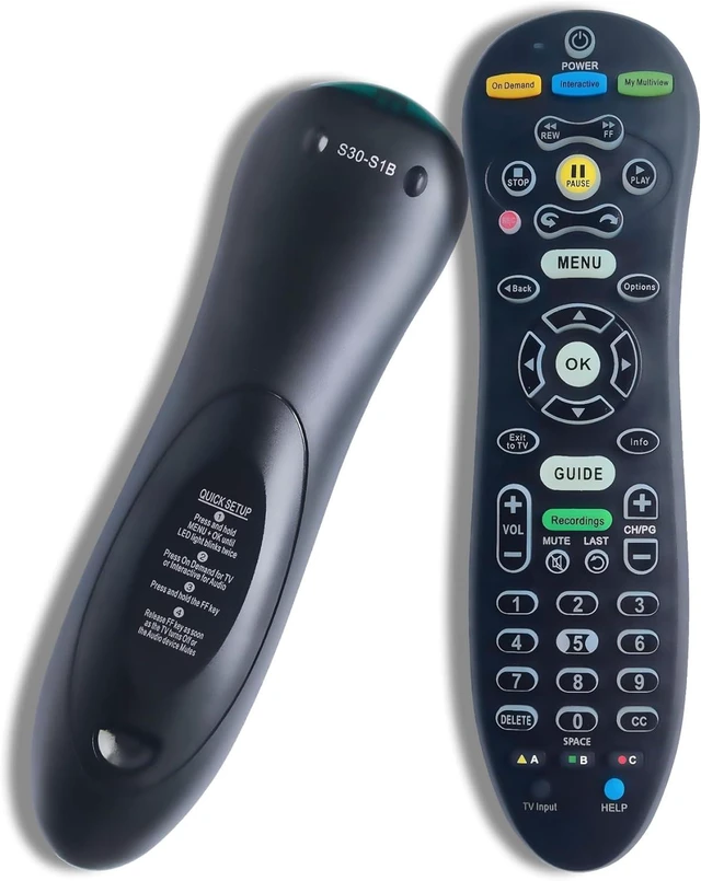 Main image of S30-s1b Remote for ATT Uverse Remote Control Replacement Universal Remote Control, Replacement, Universal