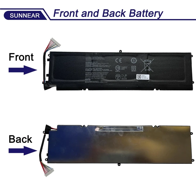 Alt view image 3 of 6 - RC30-0281 RZ09-0327 Laptop Battery for Razer Blade Stealth 13.3 2019(8565u) RC30-0281 RZ09-0327 Laptop Battery for Razer Blade Stealth 13.3 2019(8565u)