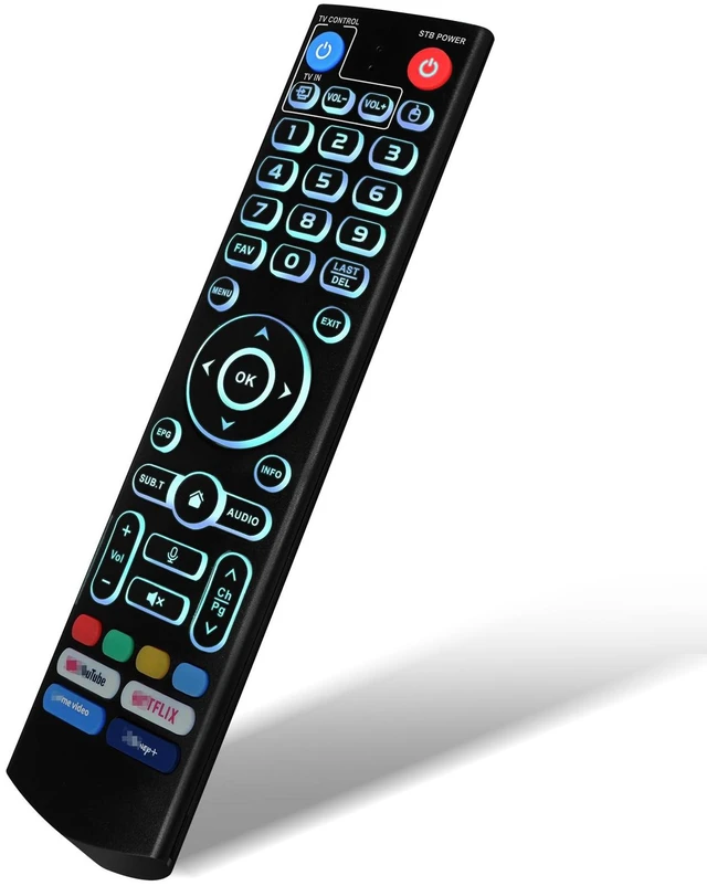 Main image of Replacement Backlit Voice Remote Control for Vseebox V3 Pro Compatible with vSeeBox V6pro V3 Plus V5Pro V1/V2,V5/V1/V2/V1 Max,Elite,Max