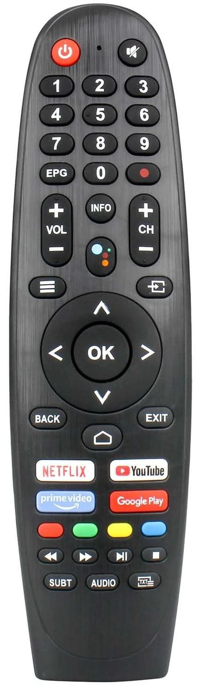 Main image of EC32V2HA EC40V2FA Replace Remote Control for Caixun Android TV Remote and BLAUPUNKT, for SANSUI TV Remote and ARRQW