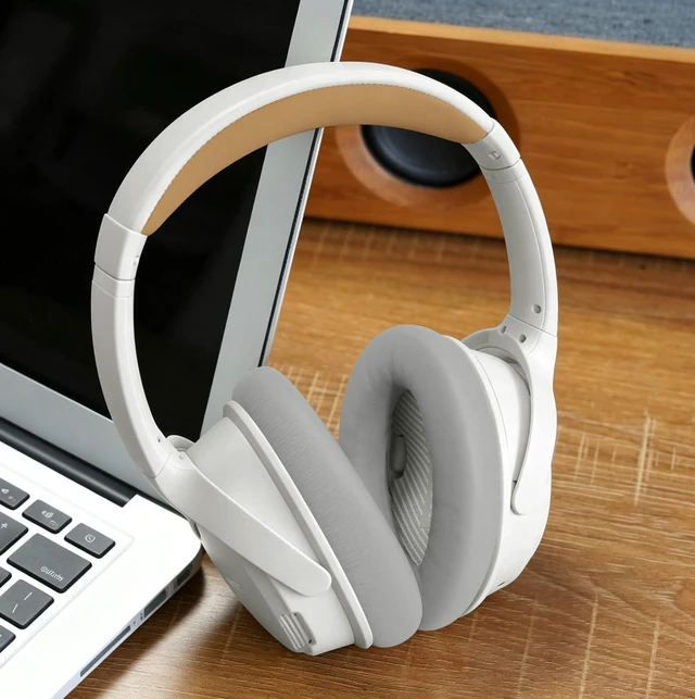 Alt view image 4 of 5 - Ear Pads for Bose SoundLink AE2 / SoundLink Around Ear ii - Sandstone Replacement Ear Pads Cushions with Premium Protein Leather, Noise Isolation Memory Foam