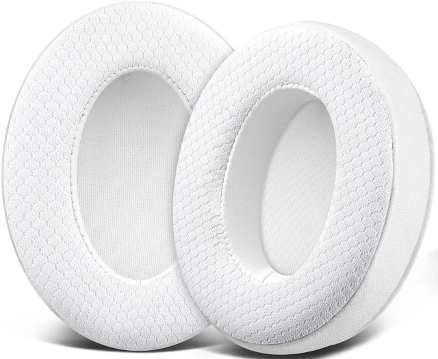 Main image of Mesh Earpads for HyperX Cloud (2/3/3S/1/Pro) - White Also for Cloud (Flight/Flight2/Stinger/Stinger2/Stinger 2 Core/Core), CloudX (Stinger/Flight) Headset