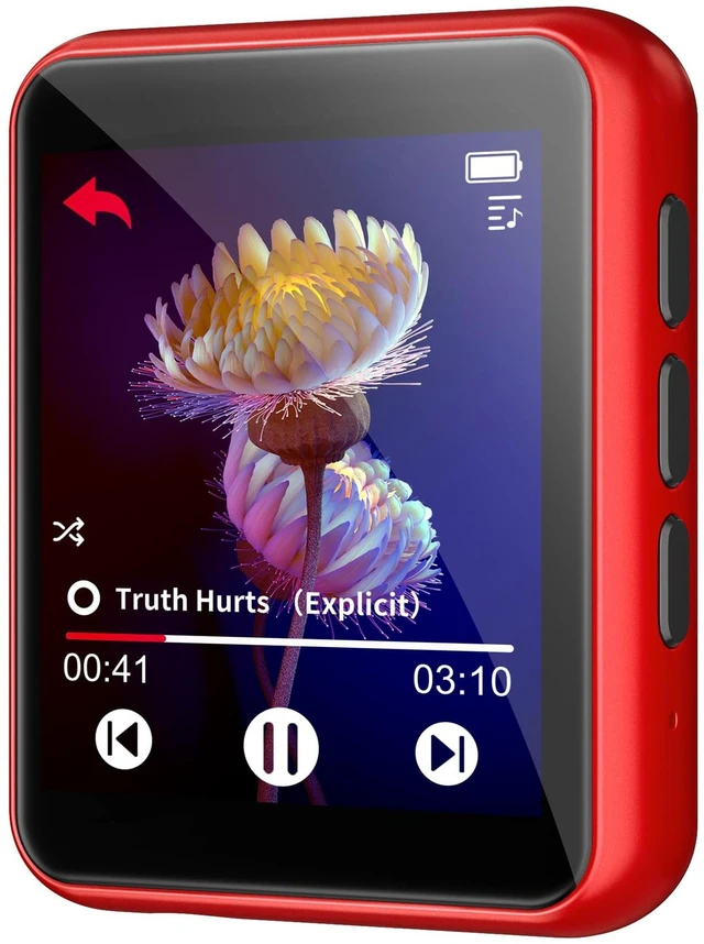 Main image of Bluetooth5.3 MP3 Player, Portable HiFi Lossless Music Player, 1.8 Inch Full Touch Screen MP3 Player with Built-in HD Speaker, FM Radio, Voice Recorder, E-Book