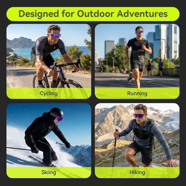 Alt view image 7 of 7 - AI Smart Glasses with Camera, 4K Hands-Free Recording, 6-Axis EIS Stabilization, Open-Ear Audio, AI Voice Assistant & Object Recognition, IP66, for Sports Cycling Running Hiking, Matte Black