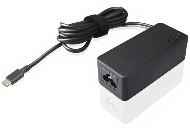 Main image of 45W USB-C Power Adapter for Yoga C630, Yoga 910-13, Yoga 720-13, Miix 630-12, IdeaPad 720s-13, Chromebook S330 and C330, GX20N20876