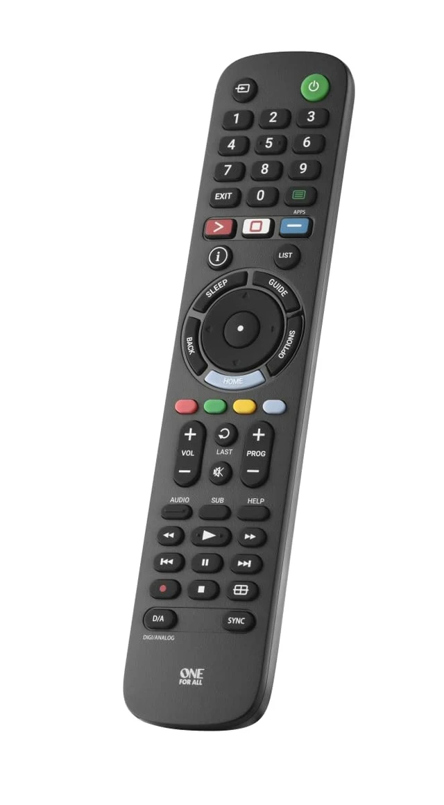 Alt view image 2 of 7 - URC4812 Sony TV Replacement Remote, LCD/LED/OLED/Plasma, Black URC4812 replacement remote works with Sony LCD, LED, OLED and plasma TVs and supports main control functions
