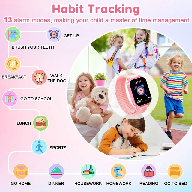 Alt view image 3 of 7 - Smart Watch for Girls Ages 4-8