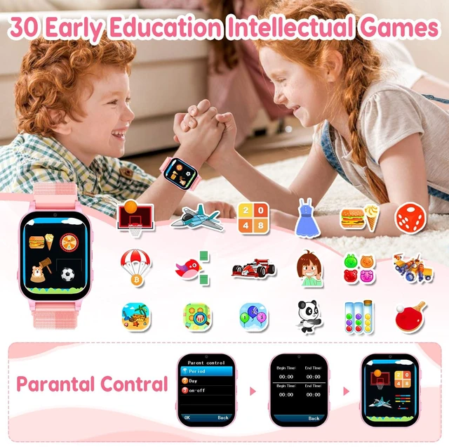 Alt view image 4 of 7 - Smart Watch for Girls Ages 4-8