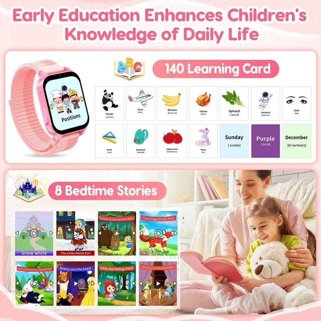 Alt view image 6 of 7 - Smart Watch for Girls Ages 4-8