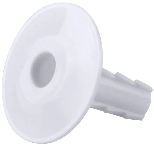 Main image of Single Feed-Through Cable Bushings (White / 100 Pieces)