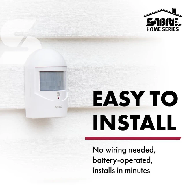 Alt view image 3 of 7 - Driveway Alert, Wireless Motion Detector Sensor System with Driveway Alert, Weatherproof for Outdoor Security