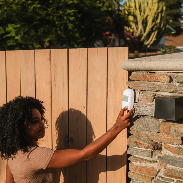 Alt view image 7 of 7 - Driveway Alert, Wireless Motion Detector Sensor System with Driveway Alert, Weatherproof for Outdoor Security