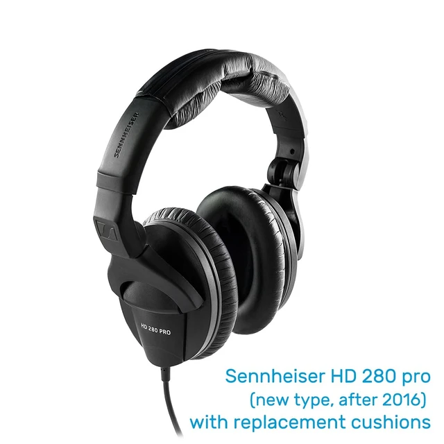 Alt view image 4 of 4 - Headband Compatible with Sennheiser HD280 (redesigned Version) Earpads and Headband Pad Kit Replacement for HD 280 (PRO) HMD280 Ear Pads Headphones Cushion Padding Black (Headband only)