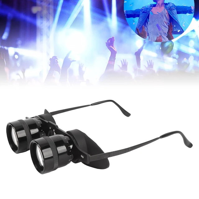 Alt view image 7 of 7 - Binocular Glasses, 10X HD Handsfree Telescope Opera Glasses with Adjustable Focus, Portable Binocular for Fishing, Bird Watching, Sports, Concert, Theater, Opera, TV, Sight