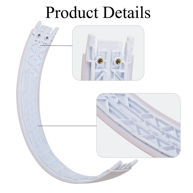 Alt view image 4 of 7 - Solo4 Headband Replacement for Beats Solo 4 Headphones-Cloud Pink Solo 4 Top Headband Head Band,Durable Parts Accessories,Not Easy To Break,As Same As OEM Repair Kit