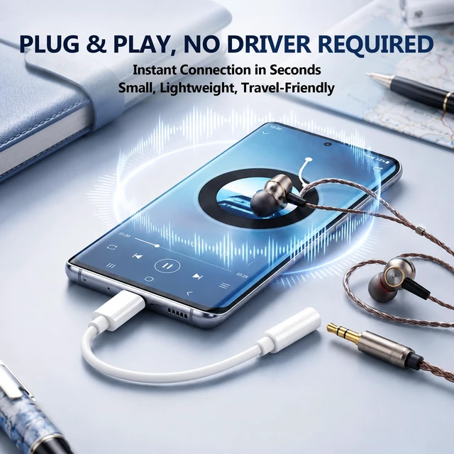 Alt view image 5 of 7 - 20pack USB C to 3.5mm Headphone Jack Adapter,Type C Aux Audio Dongle Cable Compatible with iPhone 17/16/15/15 Plus/15 Pro/15 Pro Max/iPad/Pixel, Compatible with Samsung Galaxy S25/S24/S23/S22