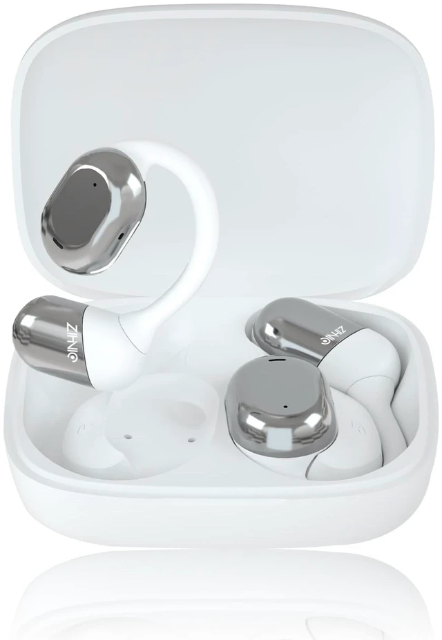 Main image of Open-Ear earhooks, All-Day Comfort, 28H Battery with prolonged Wearing, IPX5 Waterproof, Compatible with Different Bluetooth Devices-White