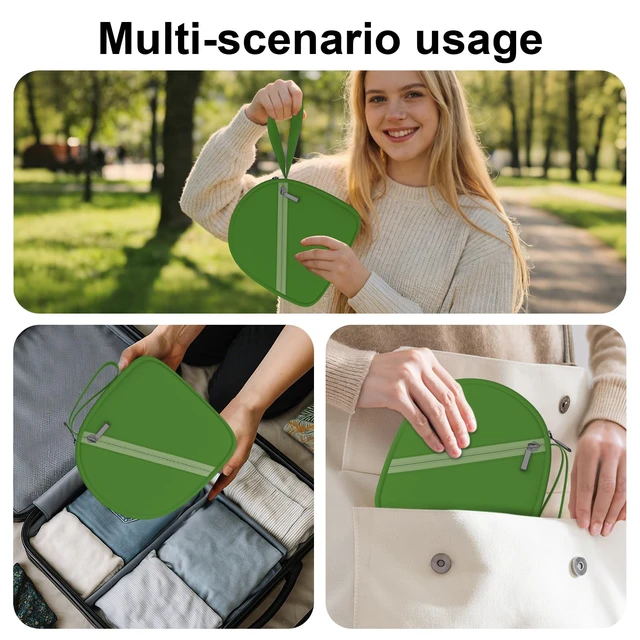 Alt view image 6 of 7 - Headphone Headset Case Bag Compatible with JBL & Soundcore Over-Ear - Green Hard Shell Travel Bag Compatible with JBL 720BT/510BT/500BT, Soundcore Q20i/Q30/Q45, Sony, Bose, JLab, TOZO & More