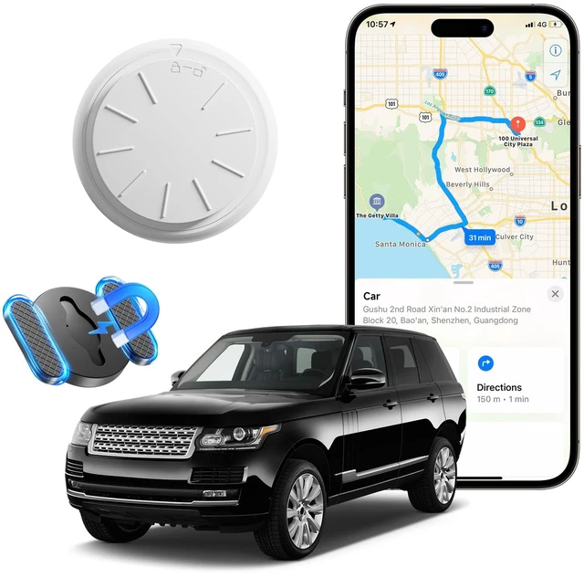 Main image of GPS Tracker for Vehicles, 1PCS Mini Hidden Vehicles Tracker with Magnetic Case, Work with Find My (iOS Only), No Monthly Fee, No Subscription