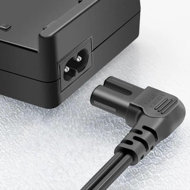 Alt view image 5 of 7 - 10FT Long Canon Printer Power Cord for Canon PIXMA MG/MP/MX/IP Series Printers and HP, Lexmark,Dell,Brother,Epson Many Different Other Model, 90 Degree Angled 2 Prong to L Shaped C7 Replacement Cable