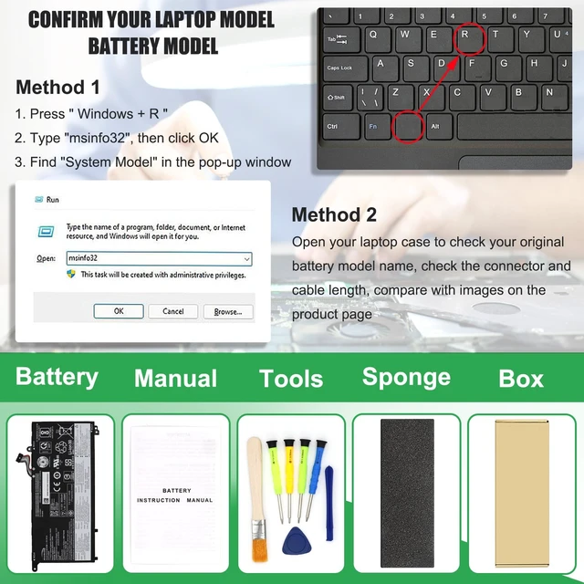Alt view image 4 of 7 - L19M3PDA Battery Replacement for Lenovo ThinkBook 14 G2 ITL are For 14 G3 ACL ITL 14 G4 ABA IAP 15 G2 ITL ARE 15 G3 ACL ITL 15 G4 ABA IAP Series, L19C3PDA L19L3PDA L19D3PDA, 11.52V 45Wh