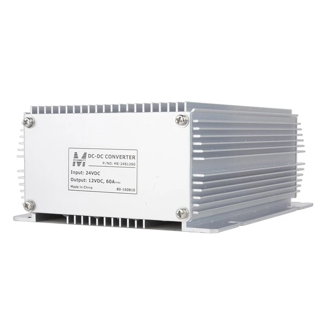 Alt view image 4 of 7 - Voltage Converter DC/DC 24V to 12V 60A 720W Converter Step Down, Waterproof IP68 Voltage Converter Regulator Transformer for Bus, Trucks, Taxi, Motor and Solar Generate Electricity