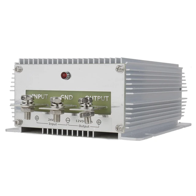 Alt view image 3 of 7 - Voltage Converter DC/DC 24V to 12V 60A 720W Converter Step Down, Waterproof IP68 Voltage Converter Regulator Transformer for Bus, Trucks, Taxi, Motor and Solar Generate Electricity