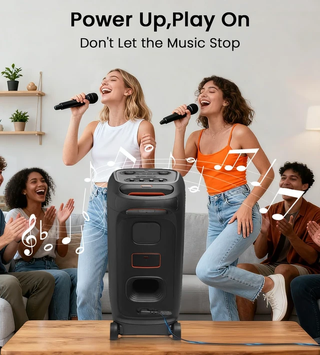 Alt view image 6 of 6 - Power Cord Compatible with JBL PartyBox Speaker 110/520/710/720/Club 120/On-the-Go Essential;Encore 2/Essential 2,Stage 320,Ultimate Speakers Replacement Power Cable for PartyLight Beam-6Ft