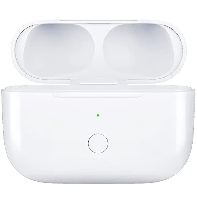 Alt view image 7 of 7 - Wireless Charging Case Compatible with AirPods Pro 1st & 2nd Generation, for Airpods Pro Charger Replacement Cases, Support Bluetooth Pairing&Sync Button,661 Mah Built-in Battery,White