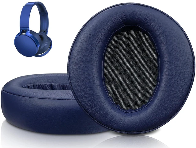 Main image of Professional Earpads Cushions Replacement for Sony MDR-XB950 XB950BT XB950B1 XB950N1 XB950AP Over-Ear Headphones, Ear Pads with Softer Protein Leather, Noise Isolation Memory Foam - Blue