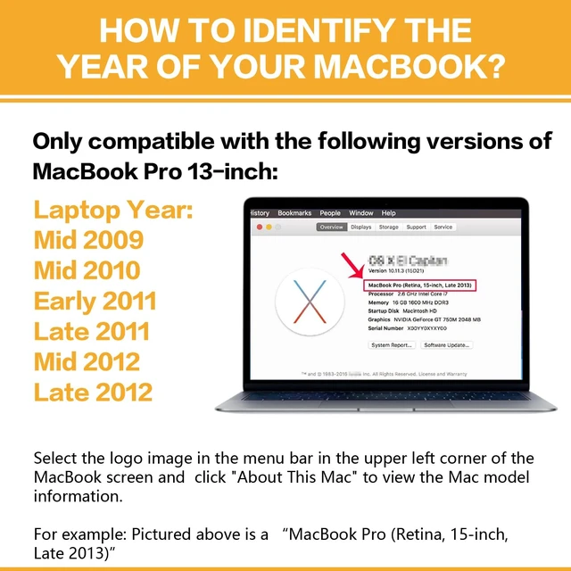 Alt view image 2 of 7 - Replacement Battery Compatible with Apple MacBook Pro 13" A1278 A1322 (Mid 2009, Mid 2010, Early 2011, Late 2011, Mid 2012, Late 2012)