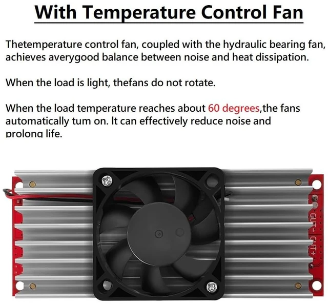 Alt view image 3 of 7 - 1800W Boost Converter, 40A DC-DC Boost Car Step-up Power Supply Module Adjustable Voltage Converter 10-60V to 12-90V