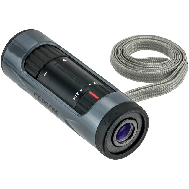 Alt view image 4 of 7 - MonoZoom 7-21x21mm Zoom Monocular (ZM-721),Gray, XX-Large