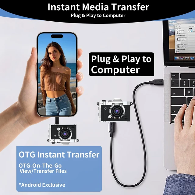 Alt view image 6 of 7 - Mini Keychain Camera - 2K FHD Tiny Retro Digital Camera with 32GB Card, 1.47" Screen & OTG Adapter, Vintage Compact Micro Pocket Birthday Gift for Kids,Beginners,Travel,Party (Black)