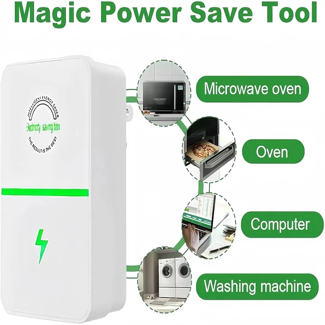Alt view image 7 of 7 - New Universal Energy-Saving Box, Reduce Electricity Bills, Plug-and-Play, Power Factor Corrector for Home and Office Use (2Pcs)