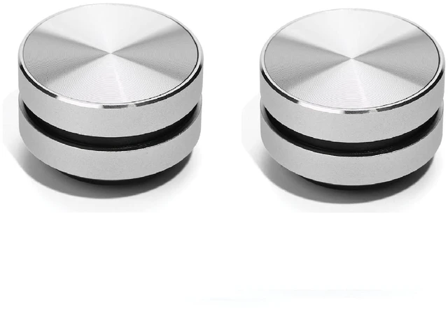 Main image of Bone Conduction Speaker, True Wireless Speakers Mini Portable Stereo Sound Creative Speaker Compatible with iPhone, iPad, Samsung, Tablets and More Box, (2pcs Silver)
