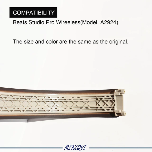 Alt view image 3 of 4 - Studio Pro Headband - Replacement Parts for Beats Studio Pro 2023 (A2924) Headphones(Deep Brown)