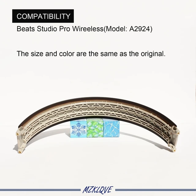 Alt view image 4 of 4 - Studio Pro Headband - Replacement Parts for Beats Studio Pro 2023 (A2924) Headphones(Deep Brown)