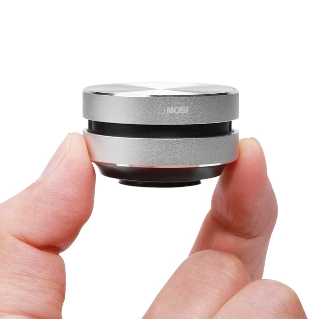 Alt view image 3 of 7 - Bone Conduction Speaker, True Wireless Speakers Mini Portable Stereo Sound Creative Speaker Compatible with iPhone, iPad, Samsung, Tablets and More Box, (2pcs Silver)