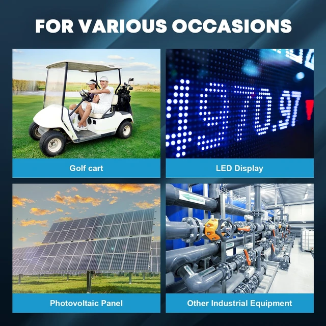 Alt view image 5 of 7 - DC 12V Step Up to 24V 10A 240W DC Boost Converter Waterproof Voltage Regulator Module Transformer for Golf Cart Club Car LED Strip Light