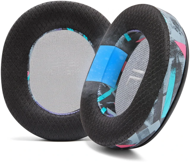 Main image of Freeze Rig 800 & 900 - Cooling Gel Earpads for RIG 800 Pro & 900 Max Made by Wicked Cushions Also fits RIG 600 Pro & 700 HX, Boost Comfort & Sound Isolation 90's Black