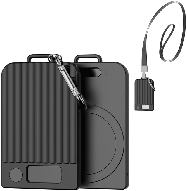 Main image of Magnetic Holder for Plaud Note&Plaud Note Pro(2025) with Lanyard&Carabiner,Anti-Scratch Hard Slim PC Portable Protective Case Ai Voice Recorder Accessories