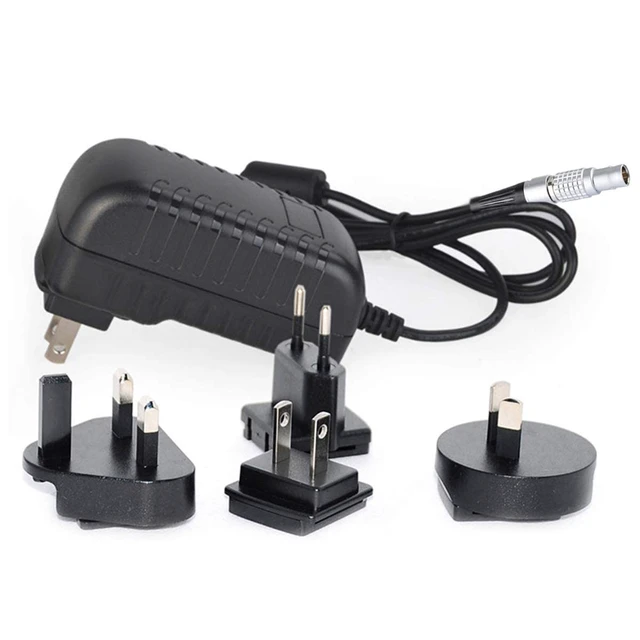 Alt view image 4 of 4 - Teradek Power Adapter FGG 0B 2-pin with US EU Plugs for Z CAM E2 Flagship Teradek Cube Hollyland Cosmo 600 Universal AC Plug (BX-1203000)