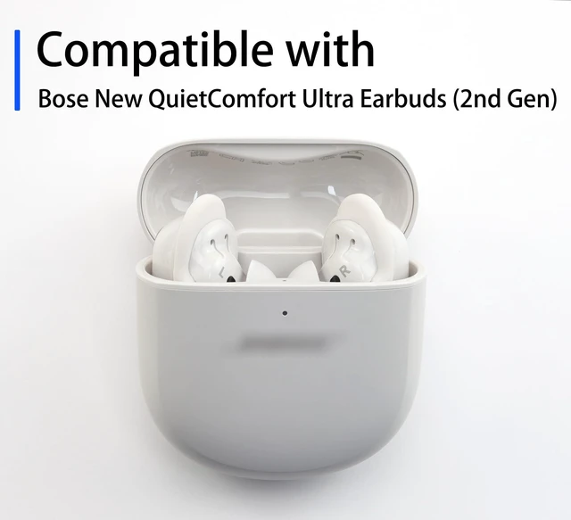 Alt view image 2 of 6 - Replacement Ear Tips for Bose QuietComfort Ultra Earbuds 2nd Gen 3 Pairs (White, Assorted S/M/L), Silicone Ear Tips