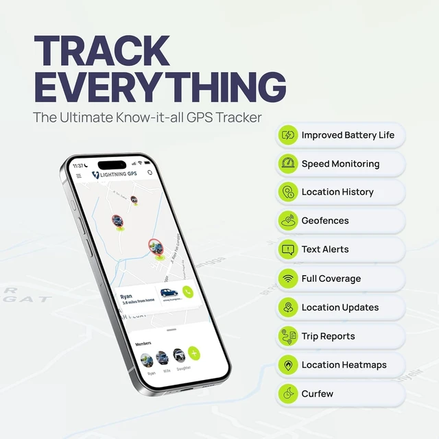 Alt view image 4 of 7 - GL300 Real Time GPS Tracker for Vehicles, Magnetic Case Subscription Required, GPS Tracker, Real Time Tracking, Geofencing, Speed Alerts, Waterproof, 7 Day Battery, Car Tracker