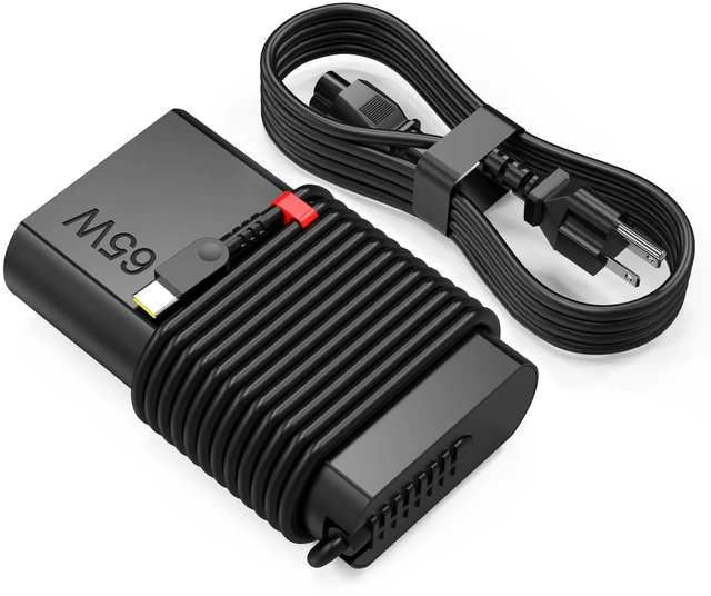 Main image of 2025 New Slim 65W USB C Laptop Charger Compatible with Thinkpad Yoga Chromebook IdeaPad ThinkBook Flex Computer Type C Fast Charging Power Cord Ac Adapter