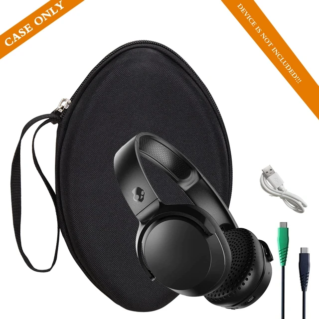 Alt view image 7 of 7 - Case for Artix CL750 / AILIHEN C8 MS300 Kids Headphones -Black (Case Only) Portable Hard Bag, Soft Inner Lining Protects Headphones, the Mesh Pocket Stores USB Cables